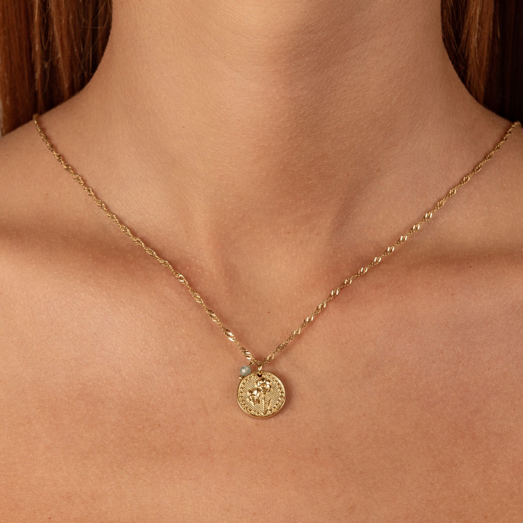 March: Daffodil - Amazonite