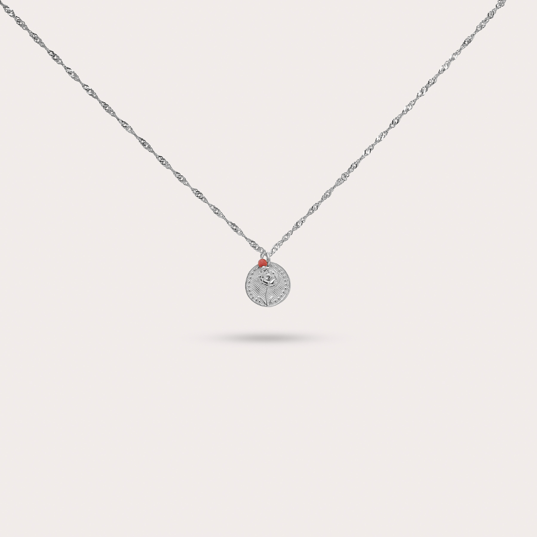 January: Carnation - Red Agate