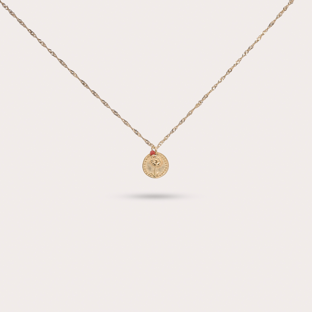 January: Carnation - Red Agate
