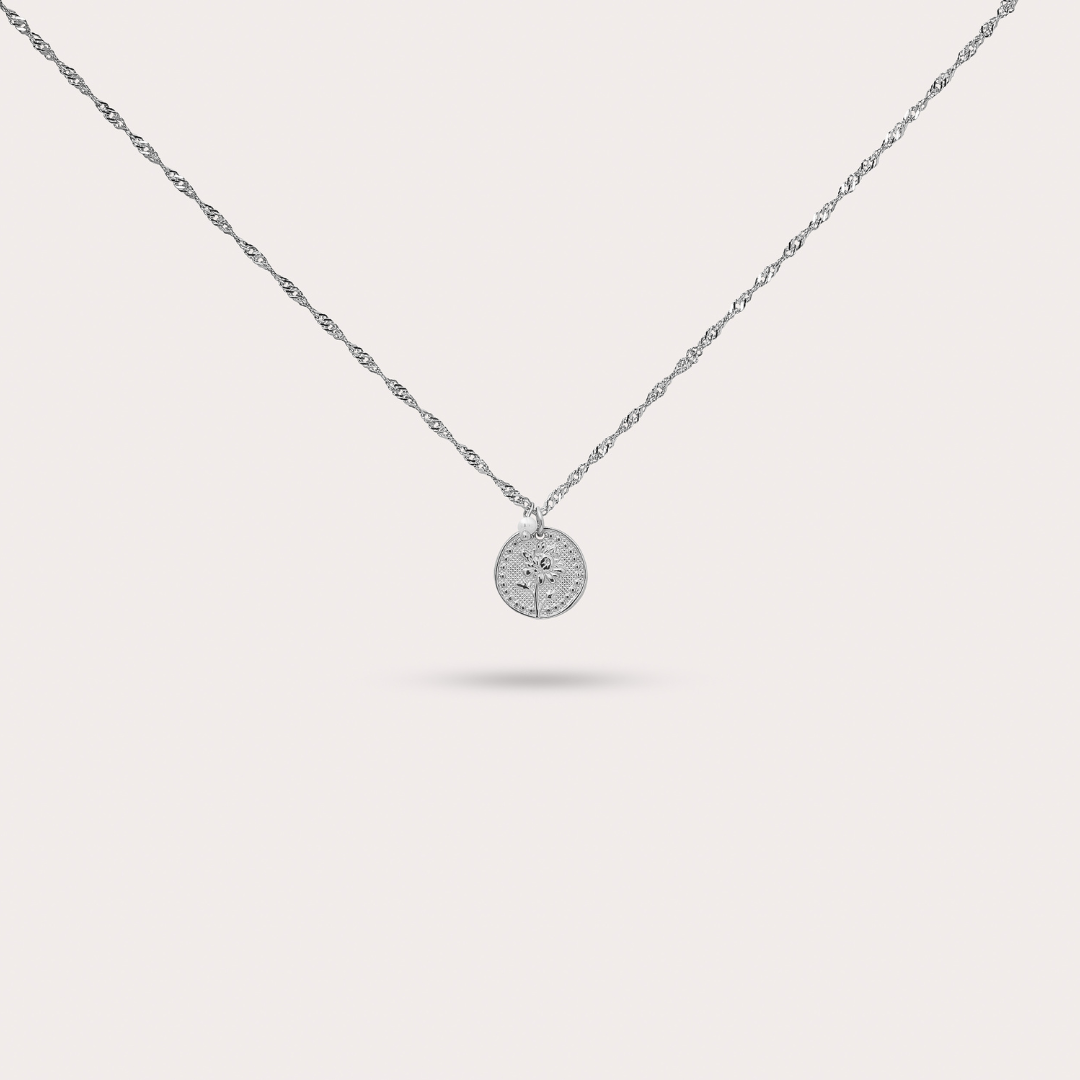 November: Chrysanthemum - Pearl of water
