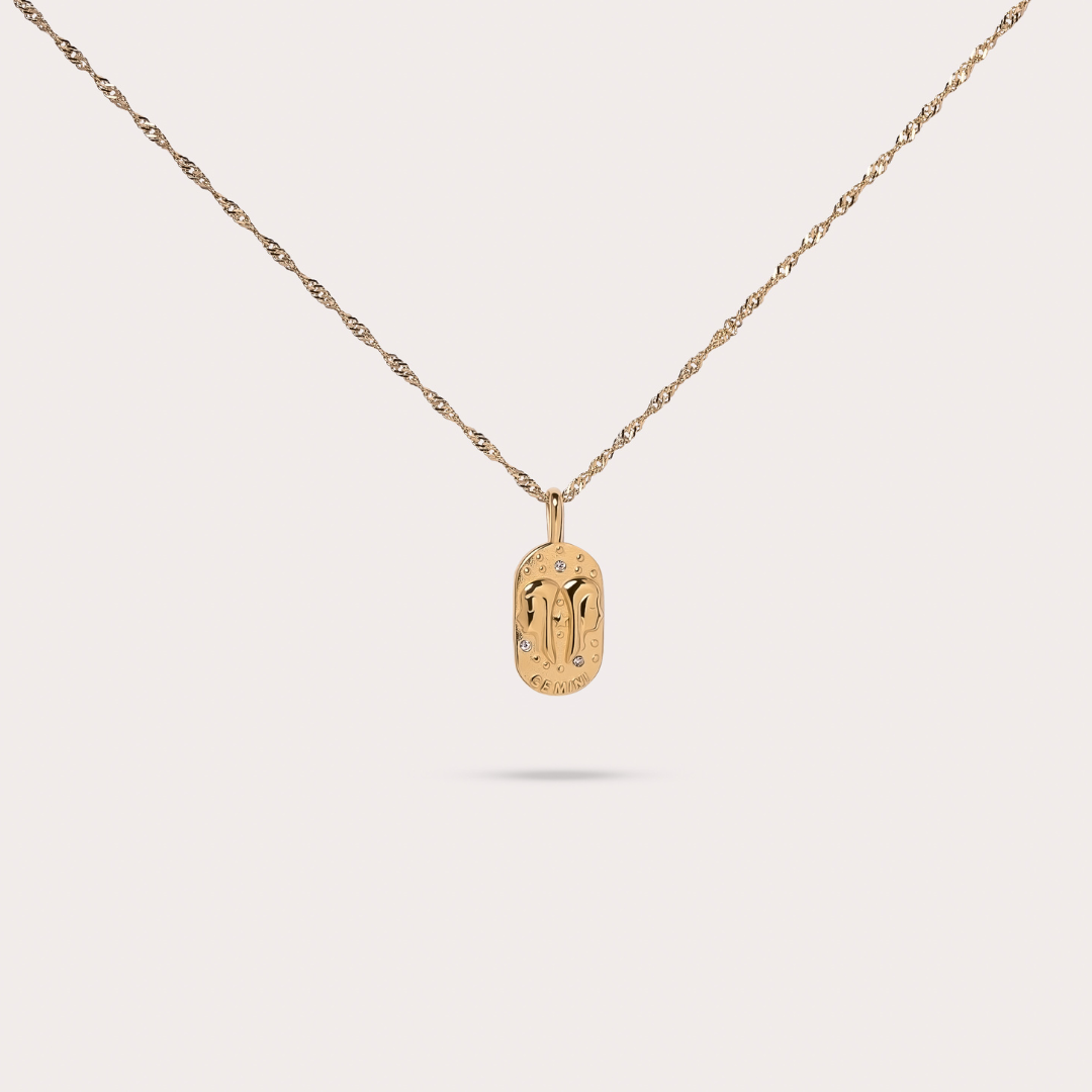 Astrology necklace: Gemini