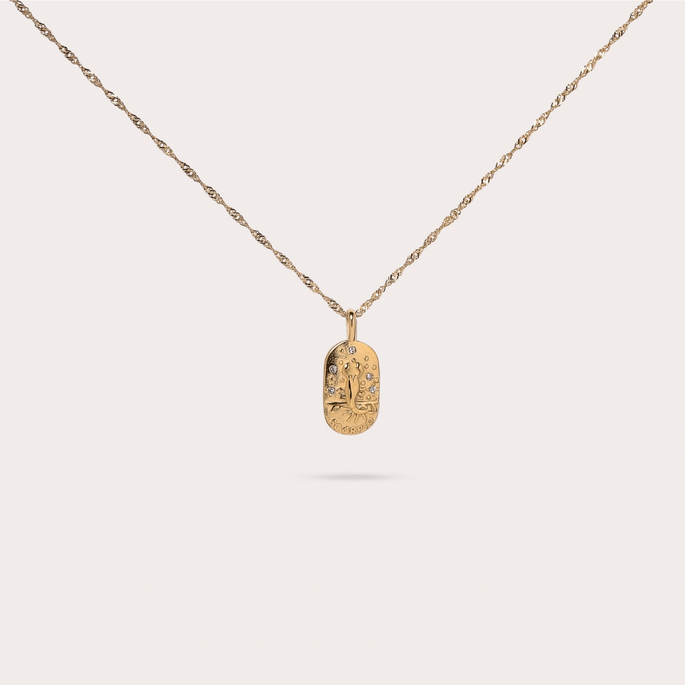 Astrology necklace: Scorpio