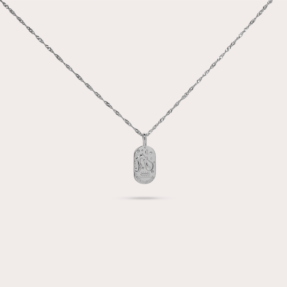 Astrology necklace: Aquarius