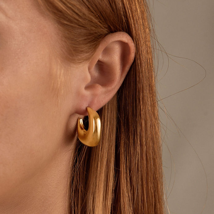 Boucles d'oreilles : Créoles