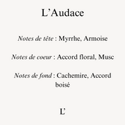 L’Audace - Bougie Bijoux