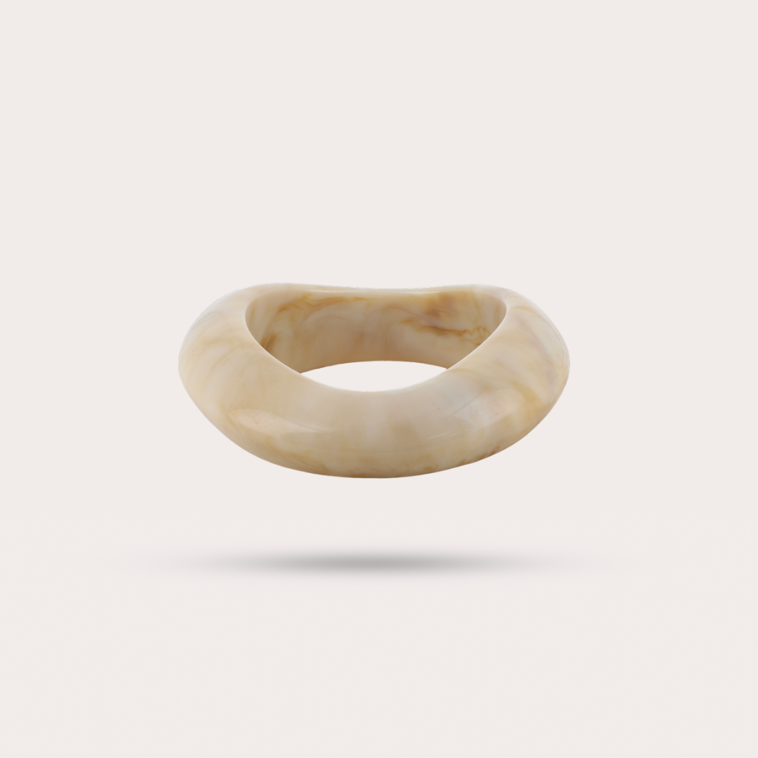 JONC VAGUE BLANC MARBRÉ
