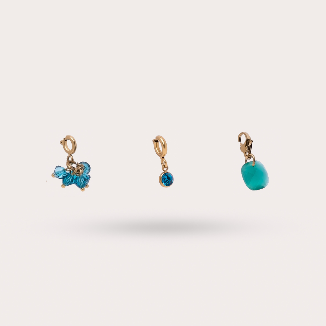 COFFRET CHARMS TURQUOISE