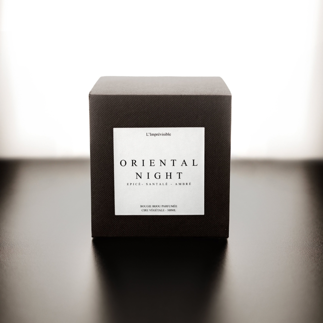 ORIENTAL NIGHT - Bougie Bijoux