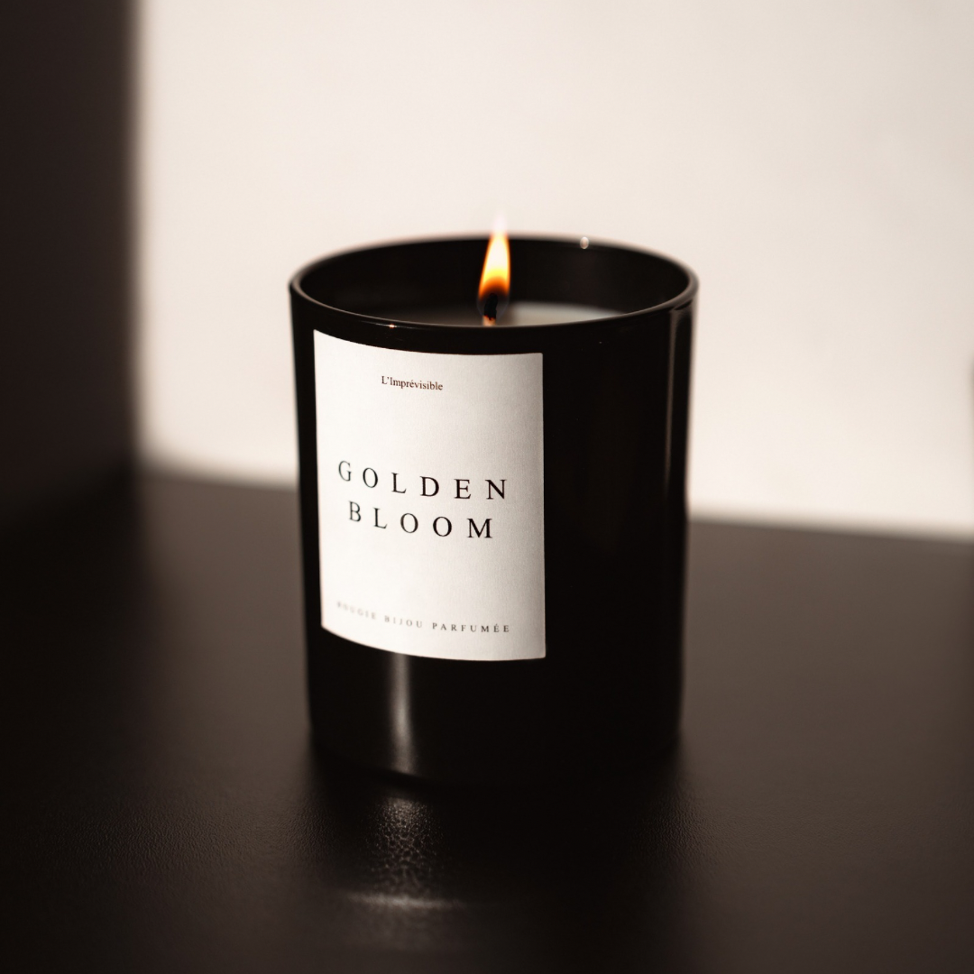 GOLDEN BLOOM - Bougie Bijoux