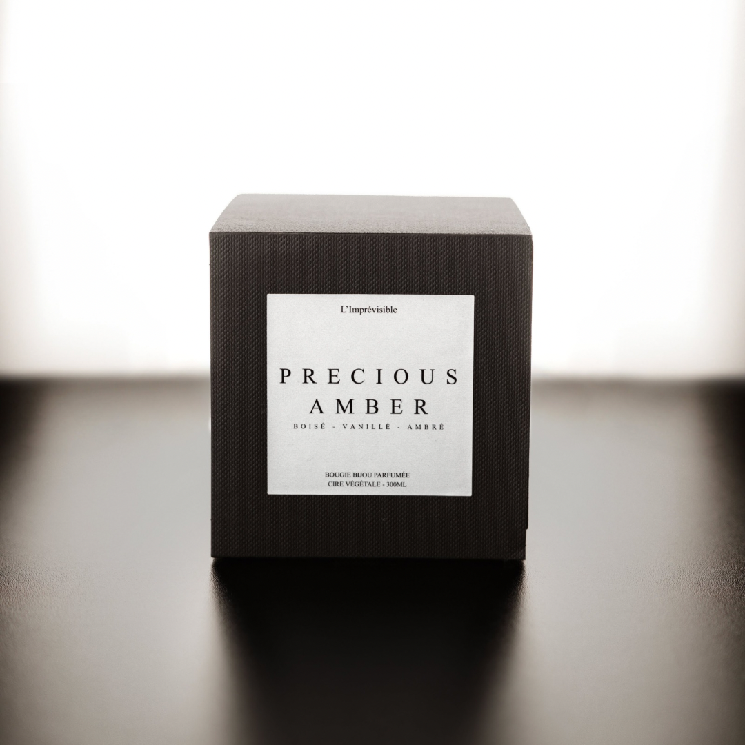 PRECIOUS AMBER - Bougie Bijoux