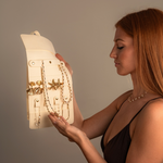 Load image into Gallery viewer, Pochette Range-Bijoux (beige)
