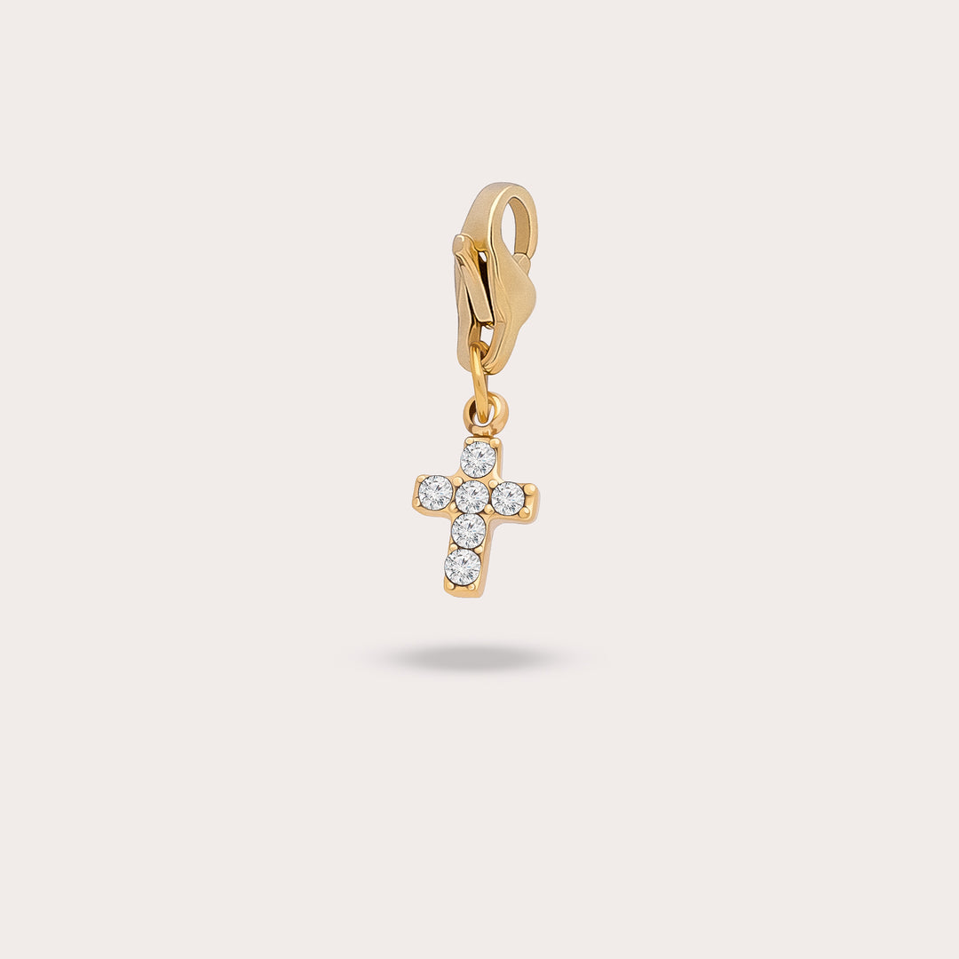 PETITE CROIX A STRASS