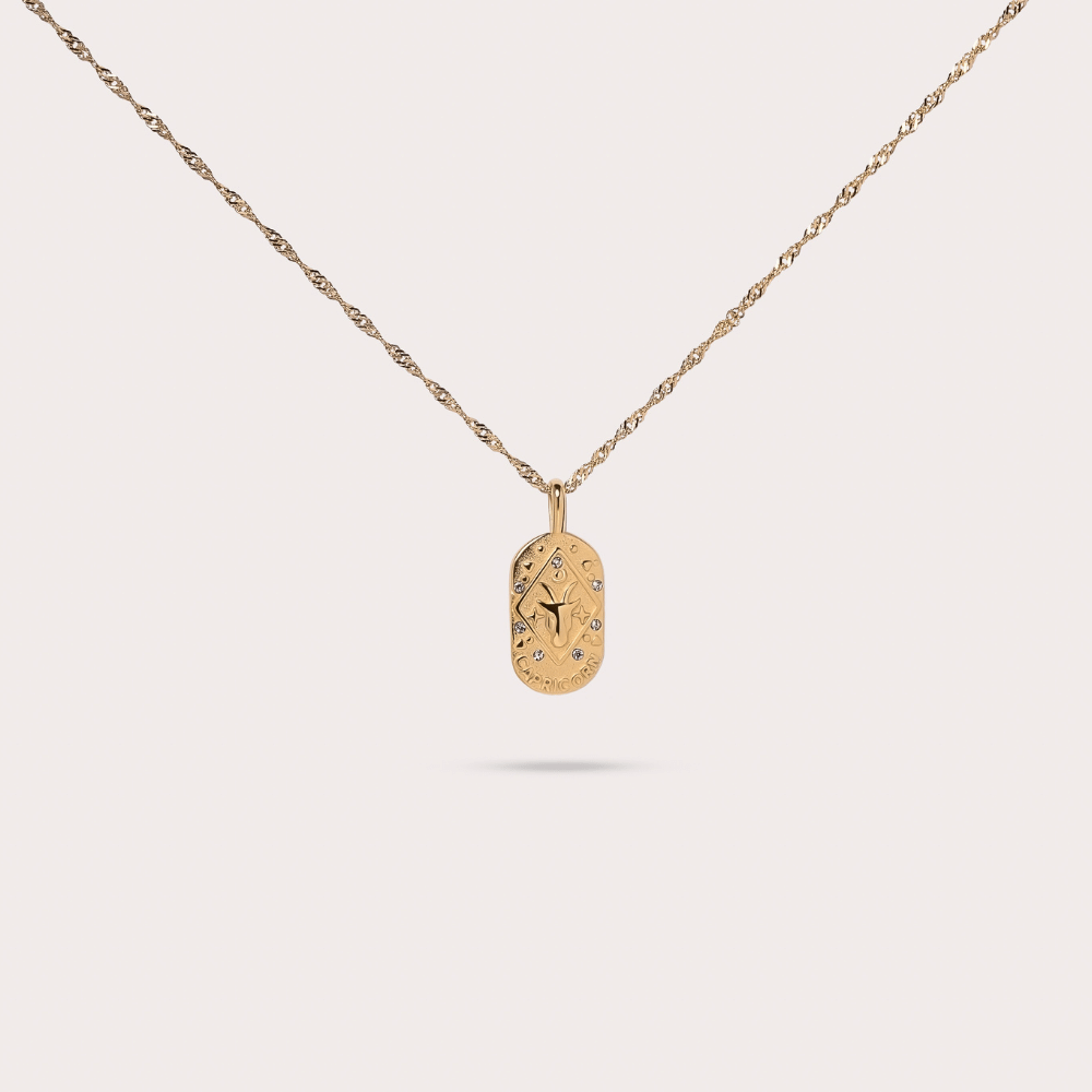 Collier astrologie : Capricorne